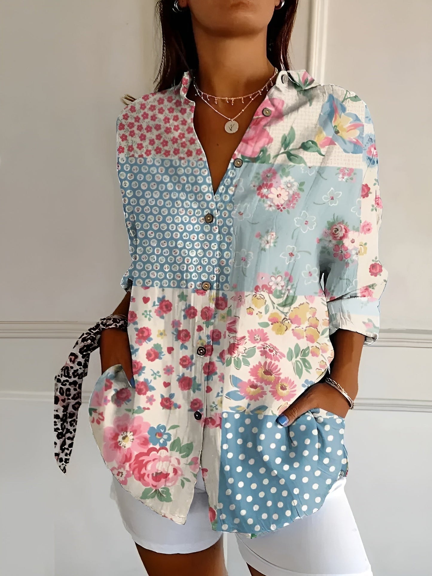 Elena – Blouse au design sympa