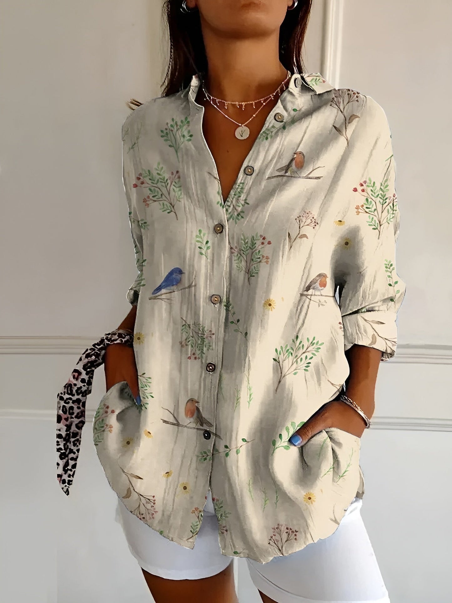 Elena – Blouse au design sympa