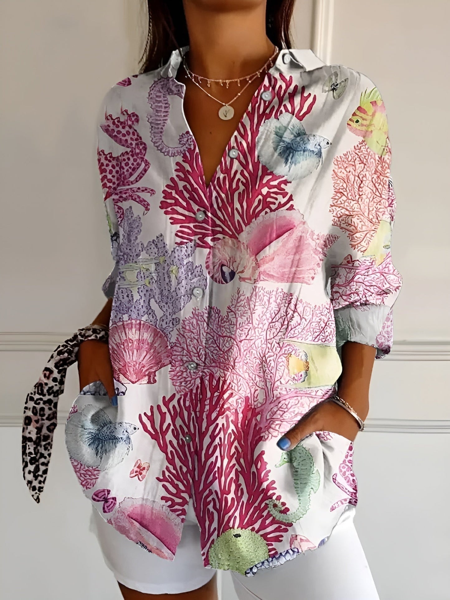 Elena – Blouse au design sympa