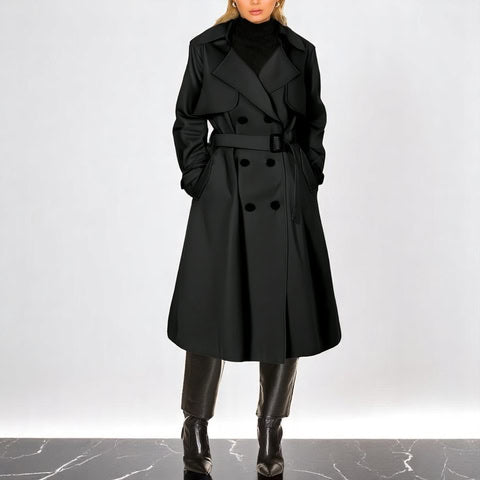 Liora™ | Elegant Trench Coat